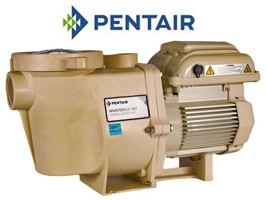 Pentair WhisperFlo VST 2.6 THP Variable Speed Pool Pump | 115-208-230V | EC-011533