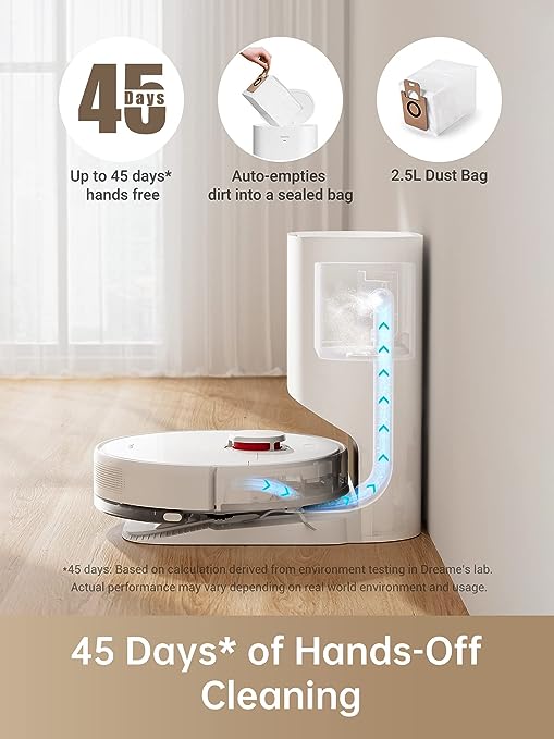DreameBot D10 Plus Self-Emptying Robot Vacuum