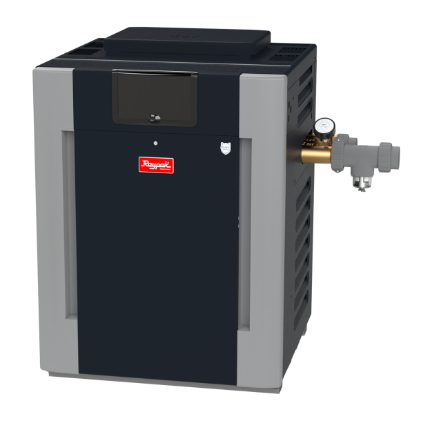 Raypak P-R406A-EN-C Digital Natural Gas 399K BTU Pool Heater 009219