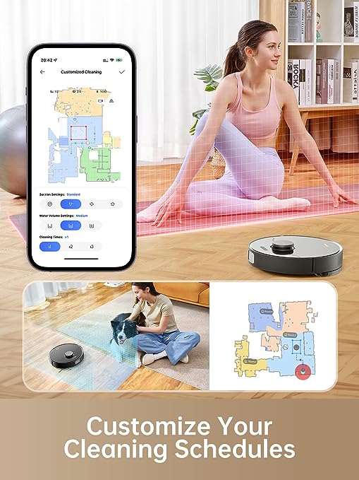 DreameBot D10s Plus 4-in1 Robot Vacuum & Mop