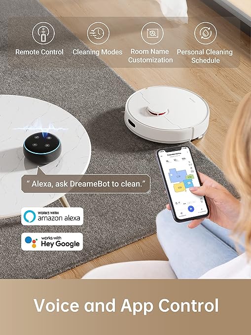 DreameBot D10 Plus Self-Emptying Robot Vacuum