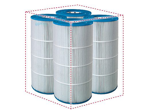 Pentair Clean & Clear Plus 520 Waterway Crystal Water (PCC130-PAK4) (C-7472) (FC-1978)