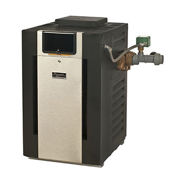 Raypak Professional 408 ASME NG Commercial Pool Heater | B-R408A-EN-X-SKU- 013745-399K BTU Natural Gas