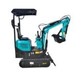 1-Ton Mini Small Excavator – 13.5HP Briggs & Stratton Engine Micro Crawler Digger (AGT-KAT12)