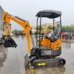 TYPHON TERROR XVIII Heavy-Duty Mini Excavator – 4000 lbs Rubber Track Digger with EPA-Certified Kubota D902 Diesel Engine (Alternative Layout)