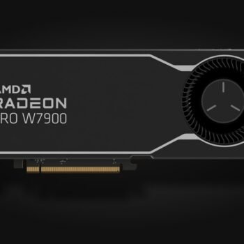 AMD Radeon PRO W7900 workstation graphics card