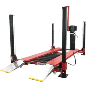 NOS9000XLT – Extra Long & Extra Tall 9,000 lbs Capacity Portable Four Post Storage Car Lift – 110V