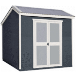 Gardena 8′ x 6′ Outdoor Wood Utility Shed