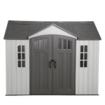 10′ x 8′ Outdoor Storage Shed, Gray