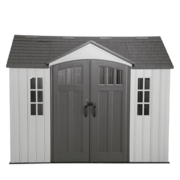 10′ x 8′ Outdoor Storage Shed, Gray