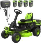 60V 30” CrossoverT Riding Lawn Tractor with 8.0 Ah
