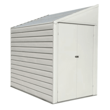 Arrow 4 ft. x 7 ft. Yardsaver Galvanized Steel Storage Shed