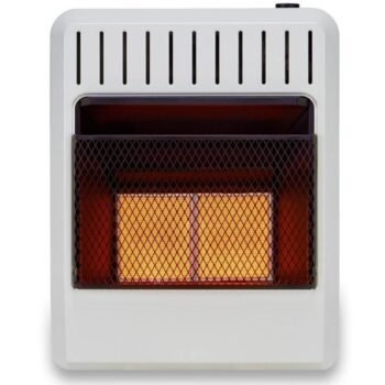 Avenger Reconditioned Dual Fuel Ventless Infrared Gas Space Heater – 20,000 BTU, T-Stat Control – Model# FDT2IR-R