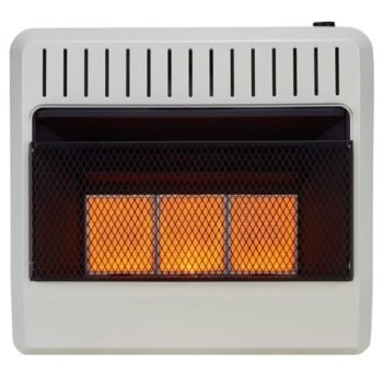 Avenger Reconditioned Dual Fuel Ventless Infrared Gas Space Heater – 30,000 BTU, T-Stat Control – Model# FDT3IRA-R