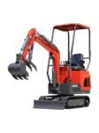 TYPHON TERROR ONE STORM 1-Ton Mini Excavator – High-Performance Micro Crawler Trench Digger with Protective Canopy