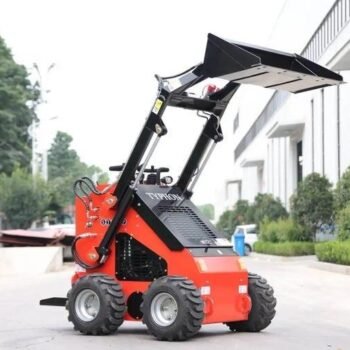 TYPHON STOMP Wheeled Mini Skid Steer Loader – 1,800 lbs, 23 HP Briggs & Stratton Gas EPA Engine