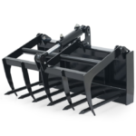 38″ Heavy-Duty Hydraulic Root Grapple – For Mini Skid Steers