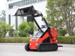 Heavy-Duty Skid Steer Rock Bucket Attachment – Industrial Skeleton Rock Grapple Layout