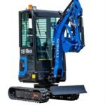 TYPHON 18 FLEX PRO 1.8-Ton Mini Excavator – Complete Jobsite Solution with 12 Versatile Attachments